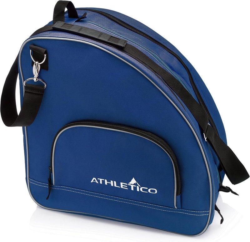 Athletico Ice & Inline Skate Bag - Premium Carry Bag for Ice Skates, Roller Skates, and Inline Skates - Blue - Image 1