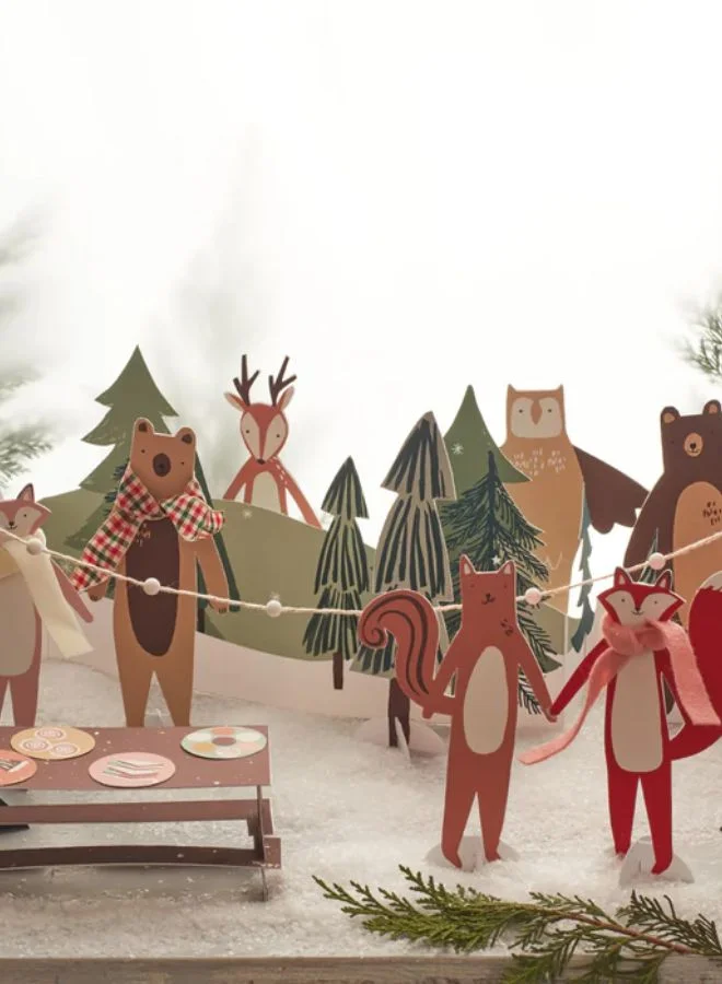 Meri Meri Woodland Paper Play Advent Calendar