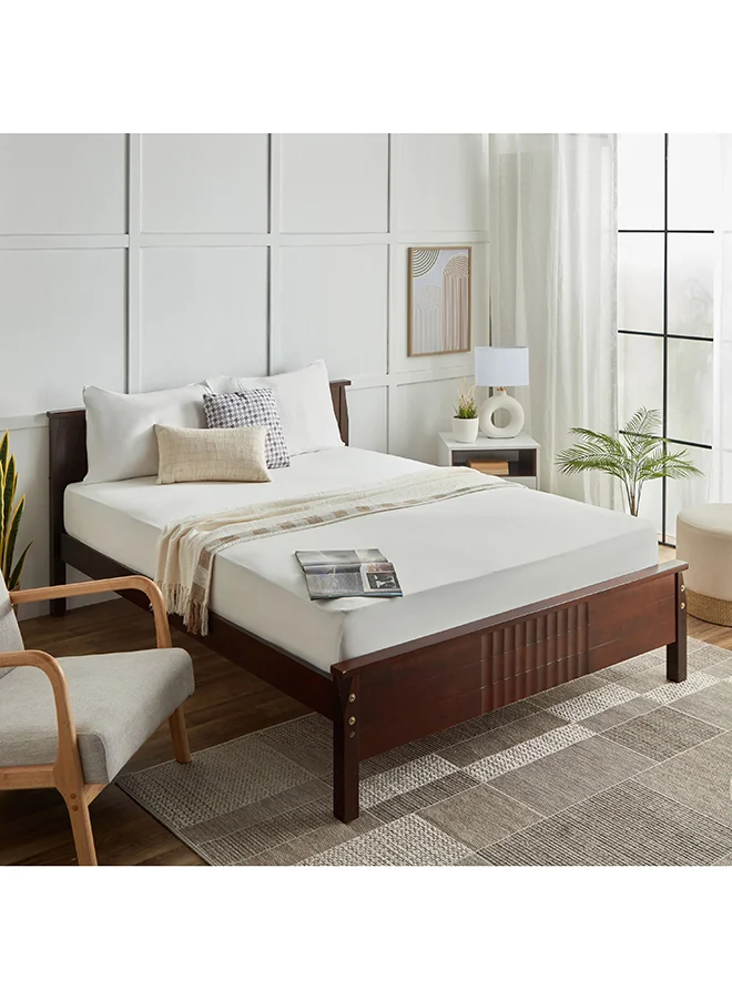 Home Box Ferum Micro Jersey Queen Fitted Sheet 200 x 30 x 150 cm