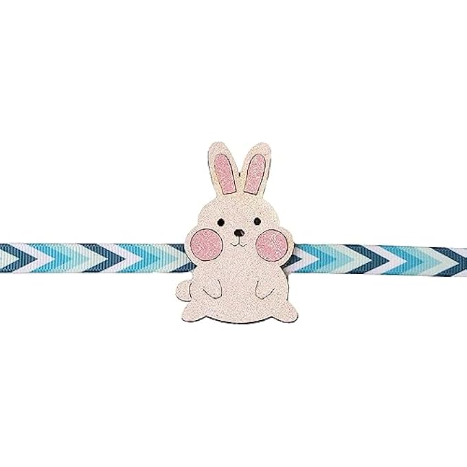 rayihni Cute Bunny Kids Rakhi With Roli Chaawal Pack - Image 4