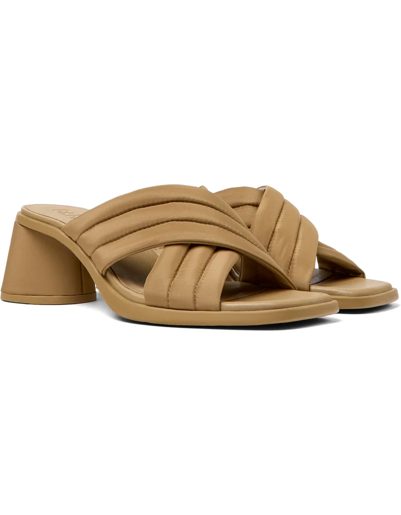 Camper Kiara Sandal, Women Sandal, Brown