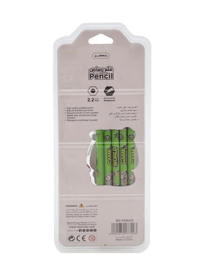 روكو طقم أدوات مكتبية جيم أوفر – ١٢ قطعة، ألوان متنوعة - Image 2