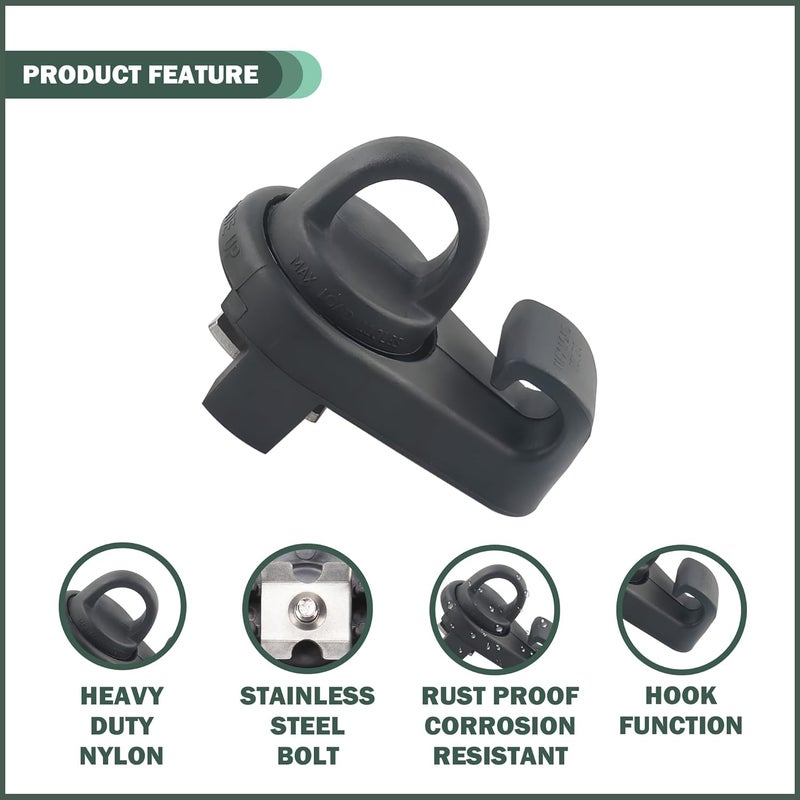 Phamyor Mini Tie Down Hooks for Toyota Tacoma & Tundra - Image 2