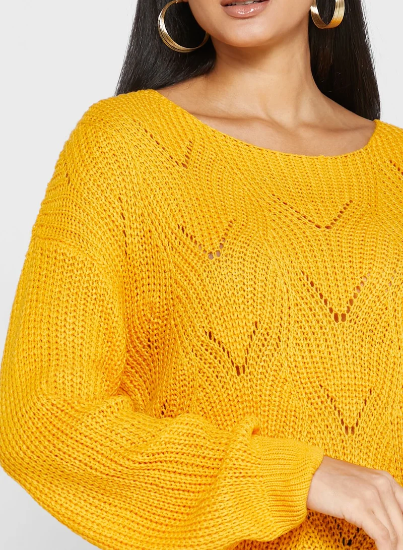 ELLA Soft Touch Solid Sweater