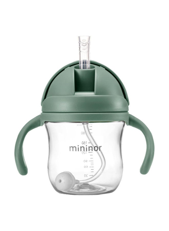 Mininor زجاجة بمصاصة تريتان 220 مل من الصفصاف الأخضر - Image 1