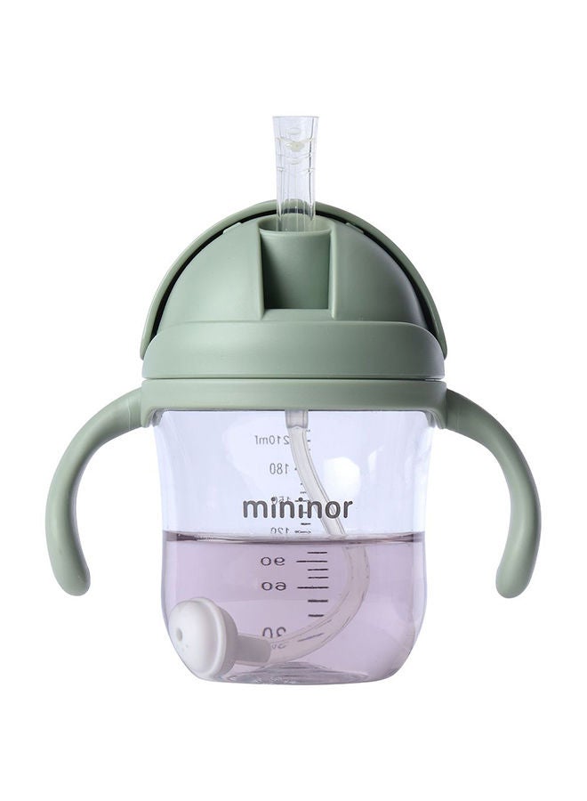 Mininor زجاجة بمصاصة تريتان 220 مل من الصفصاف الأخضر - Image 3