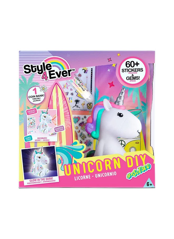 Style 4 Ever - صنع بنفسك يونيكورن - Image 1