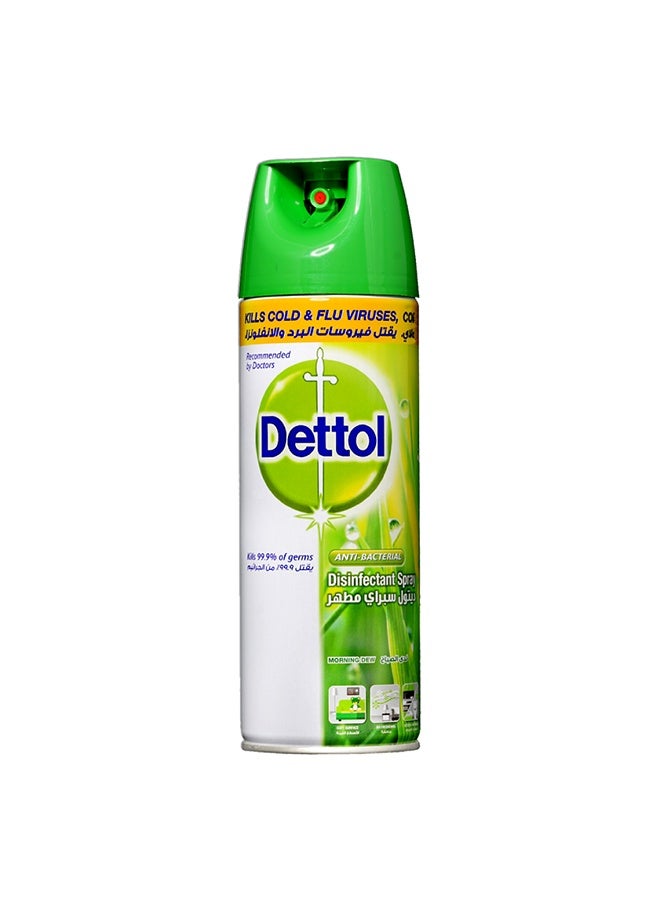Dettol Morning Dew Fresh Scent Spray, 450ml White
