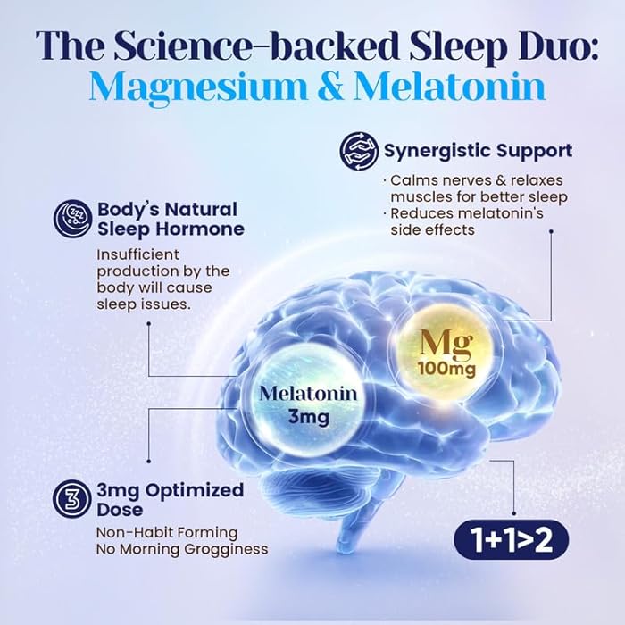 Venture Pal Mushroom Hot Cocoa Powder with Magnesium Glycinate, Natural Sleep Aid with Reishi & L-Theanine for Adults, 12 Superfoods, Melatonin 3mg, Unsweetened Hot Chocolate Drink Mix for Sleep, 30 Servings - Image 4