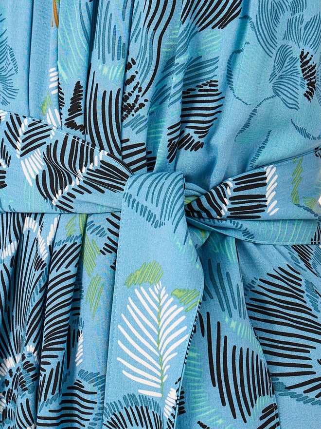 Styli Floral Halter Maxi Dress - Image 4