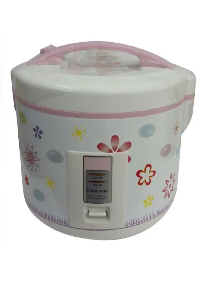 جهاز طهي الأرز الأوتوماتيكي 3.2 L 1089.0 W  أبيض/أزرق/وردي