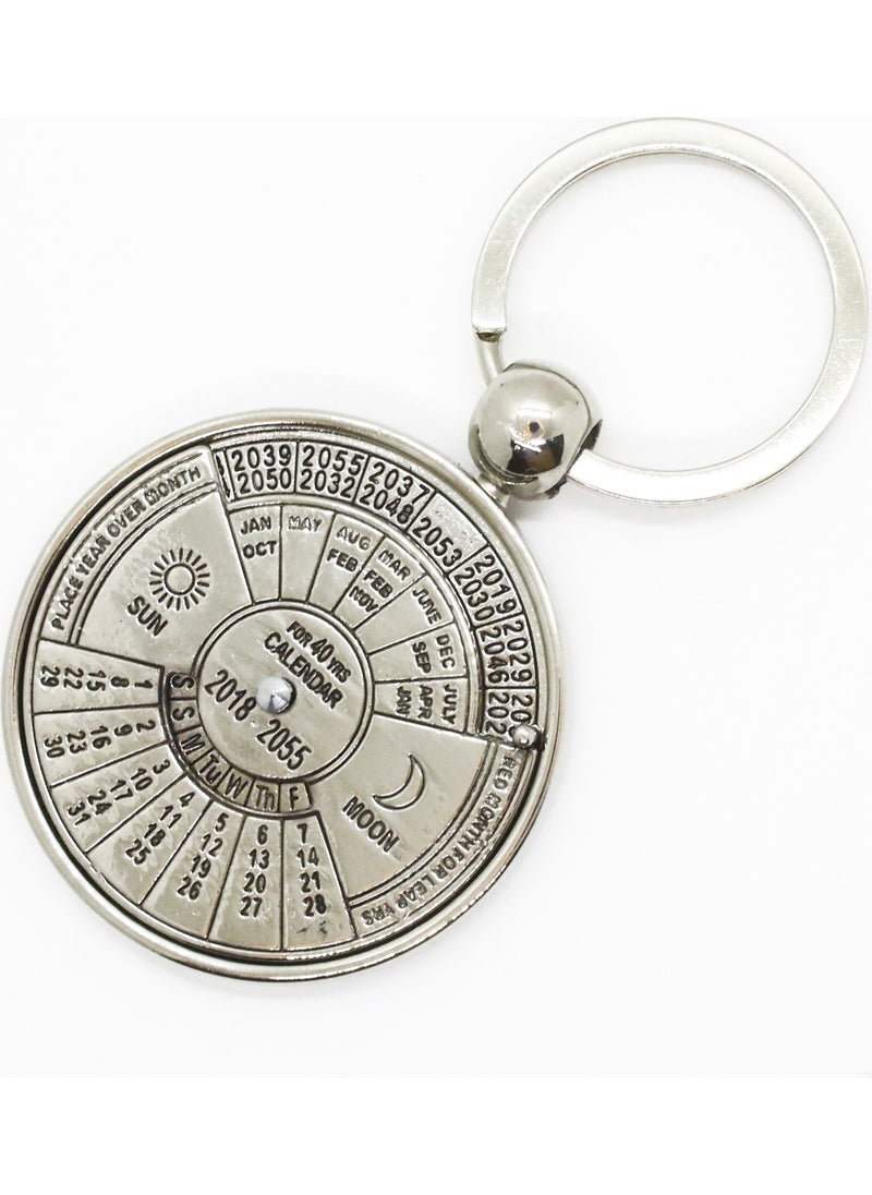 Ada Laser Personalized Metal 40 Year Calendar Keychain - pzsku/Z24D5AA96983D2878CC7AZ/45/_/1725793612/ca6c141b-01fd-483a-8c19-5c4299031923