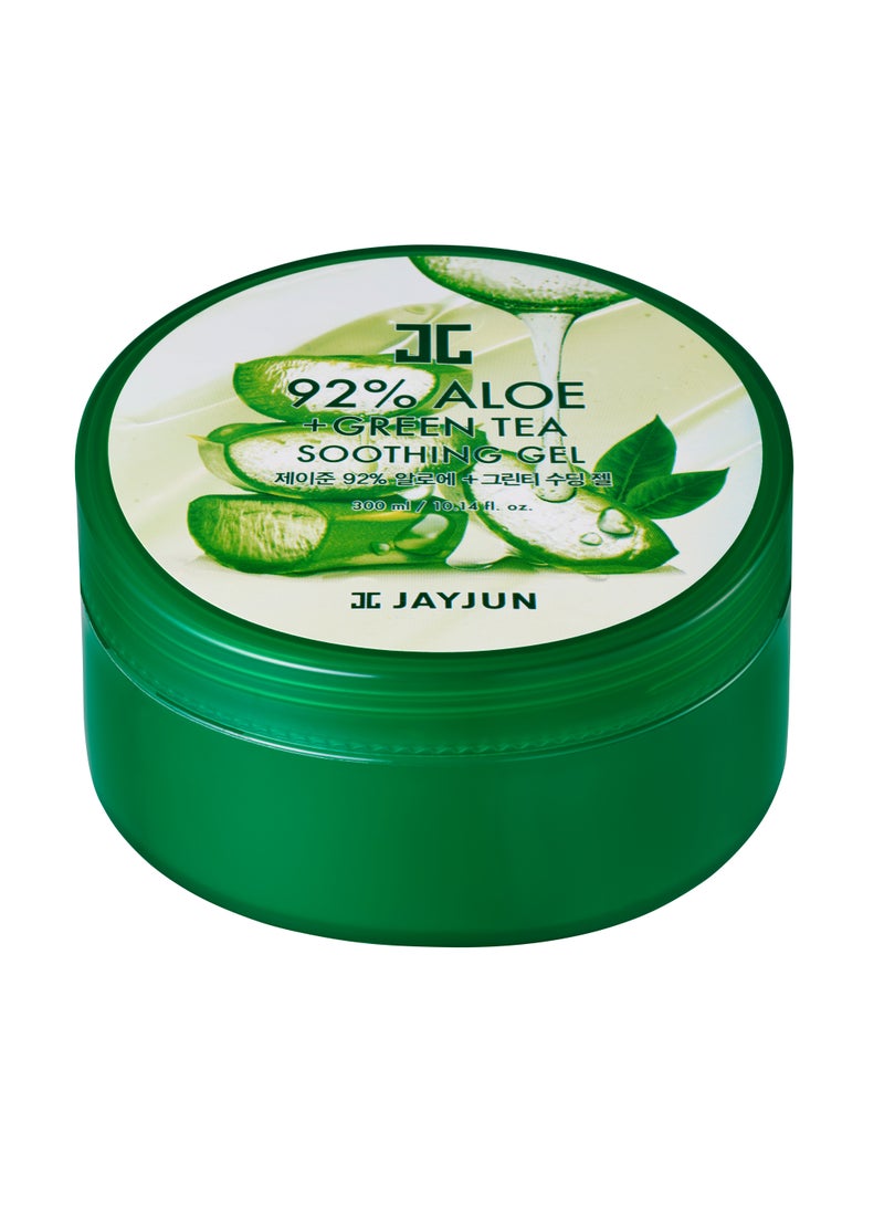 JAYJUN JJ Jayjun Soothing Gel with Aloe Vera 92% with Green Tea 300ml