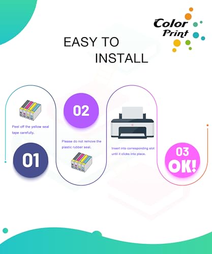 ColorPrint Compatible CLI 42 Ink Cartridge Replacement for Canon 42 Ink CLI42 CLI-42 for PIXMA Pro-100 Pro-100s Pro 100s Pro100S Laser Printer (8-Pack,8-Colors Set) - Image 3