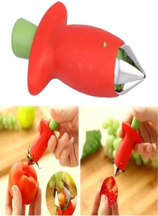1 PCS Multi Claw Strawberry Huller Stainless Steel Plastic Fruit Berry Tomato Vegetable Top Stem Core Pit Remover - pzsku/Z24D5FEA7613FD5209AA4Z/45/_/1722080101/c0b9305a-61f1-4db0-8b32-8386a87590bc