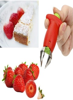 Marrkhor 1 PCS Multi Claw Strawberry Huller Stainless Steel Plastic Fruit Berry Tomato Vegetable Top Stem Core Pit Remover  - Image 3