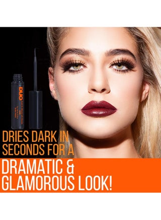 Duo Brush On Strip Lash Adhesive - Dark Tone, Waterproof, Latex-Free, Quick-Drying Lash Glue for All-Day Wear, 5g - view 2