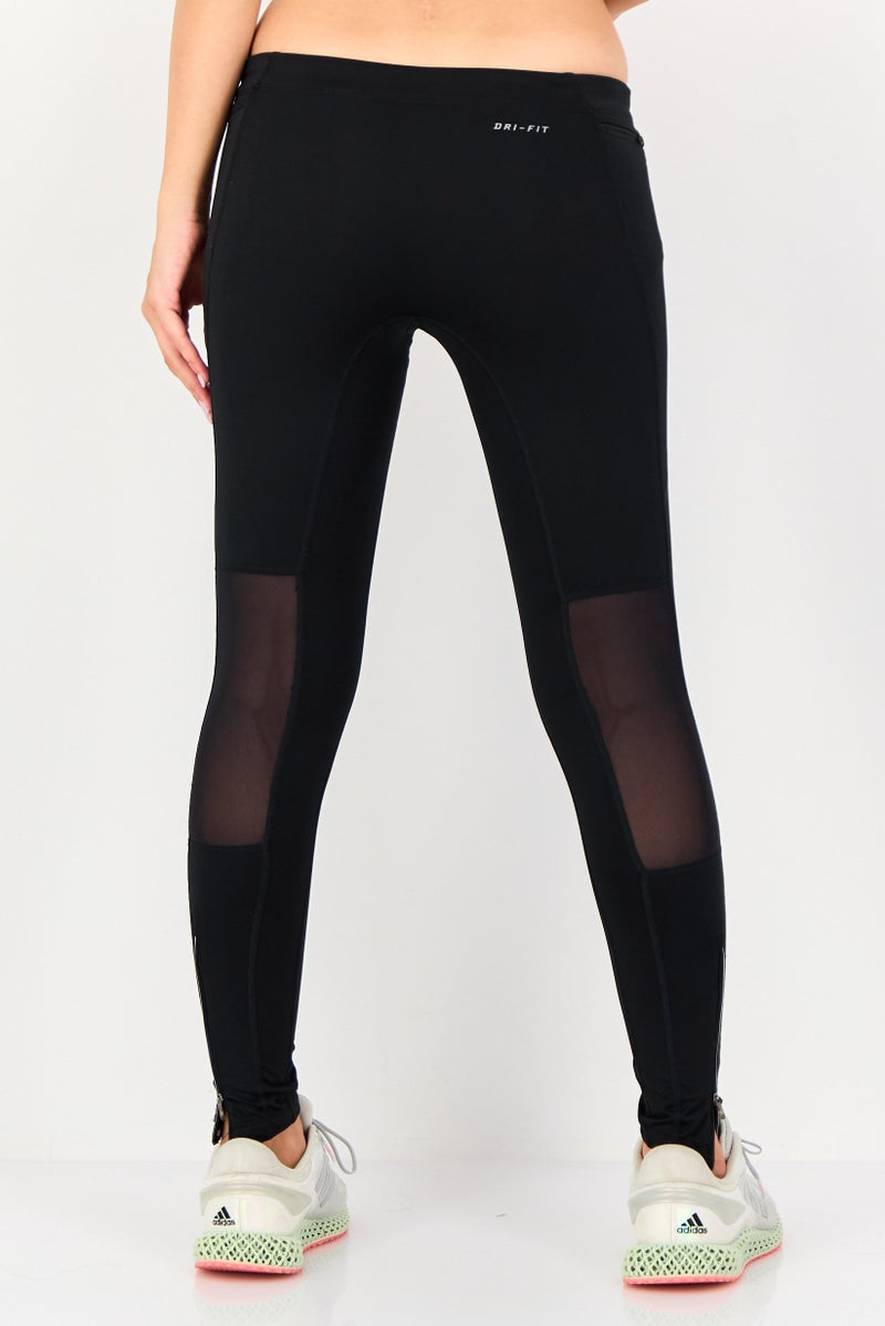 Nike  leggings جري رياضية للنساء، سوداء - Image 2