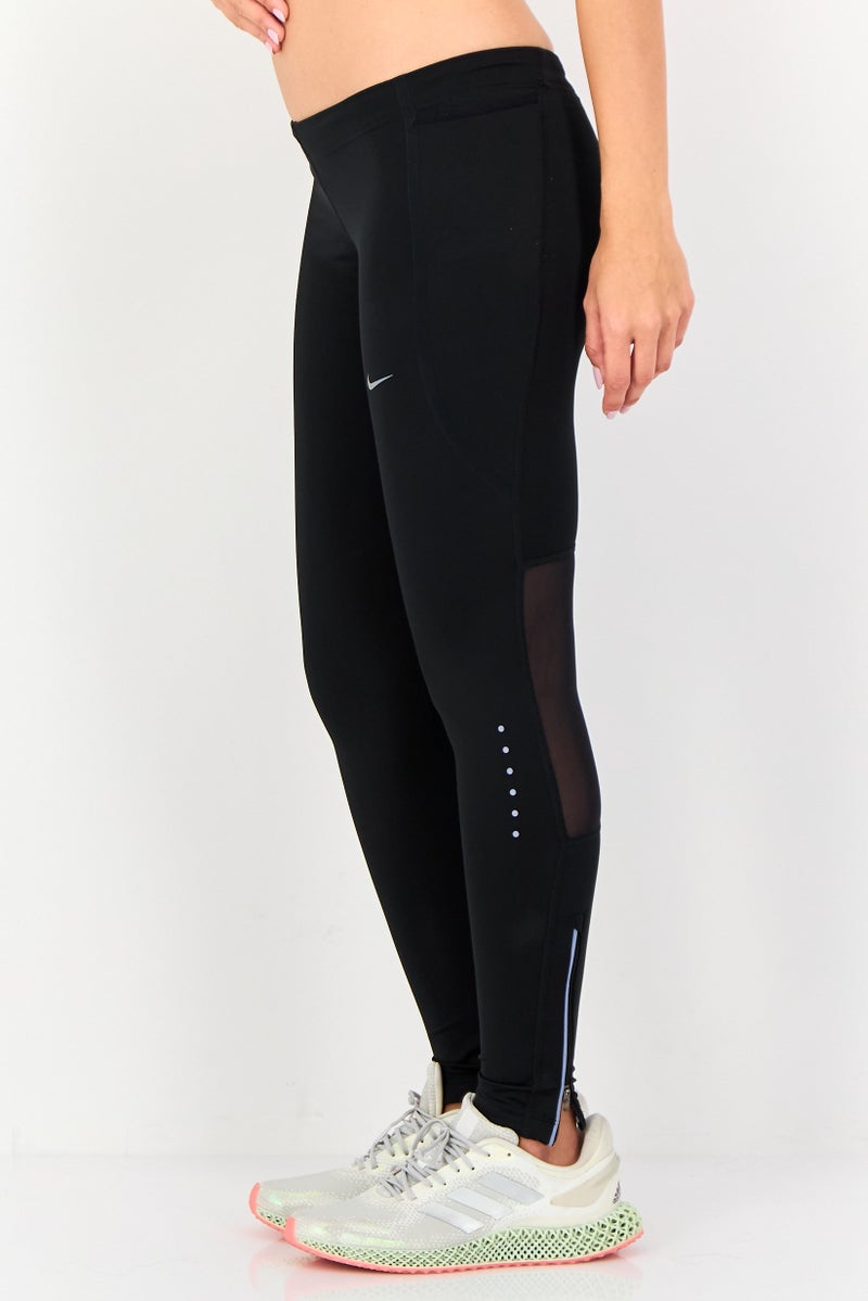 Nike  leggings جري رياضية للنساء، سوداء - Image 3