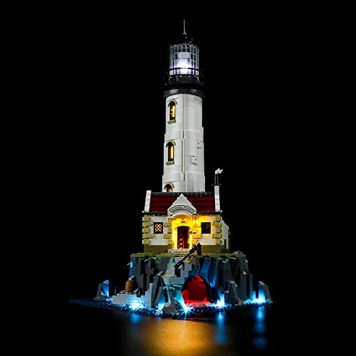 BRIKSMAX Led Lighting Kit for LEGO21335 Motorized Lighthouse  Compatible with Lego Ideas Building Blocks Model Not Include The Lego Set - Image 1