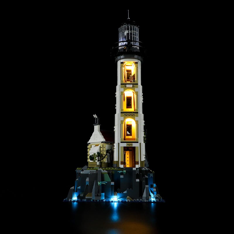 BRIKSMAX Led Lighting Kit for LEGO21335 Motorized Lighthouse  Compatible with Lego Ideas Building Blocks Model Not Include The Lego Set - Image 3