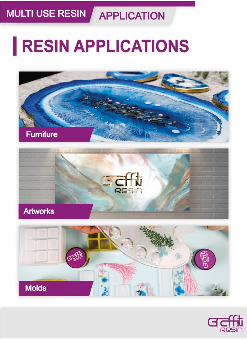 Graffiti Resin - Graffiti Resin Multiuse 550g for Resin Artworks - Image 1