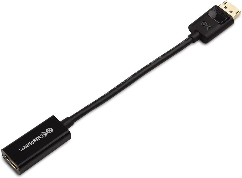 CableMatters DisplayPort to HDMI Adapter (DP to HDMI Adapter is NOT Compatible with USB Ports, Do NOT Order for USB Ports on Computers) - Image 3