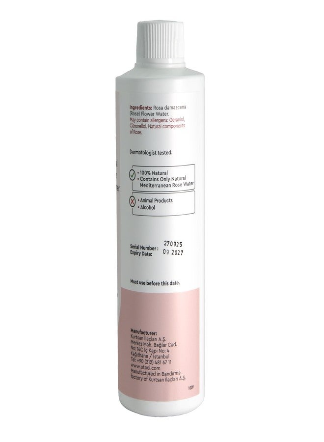 OTACI Rose Passion 100% Natural Rose Water Hydrating Toner, Facial Skin Moisturizer Hydrating Natural Cleanser (250ml) - Image 4