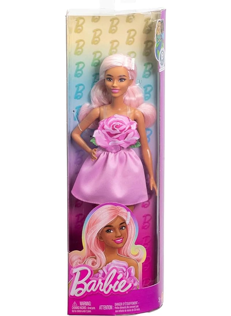 Barbie Barbie Fashionistas Doll - Pink Rose HYT94 - Image 1