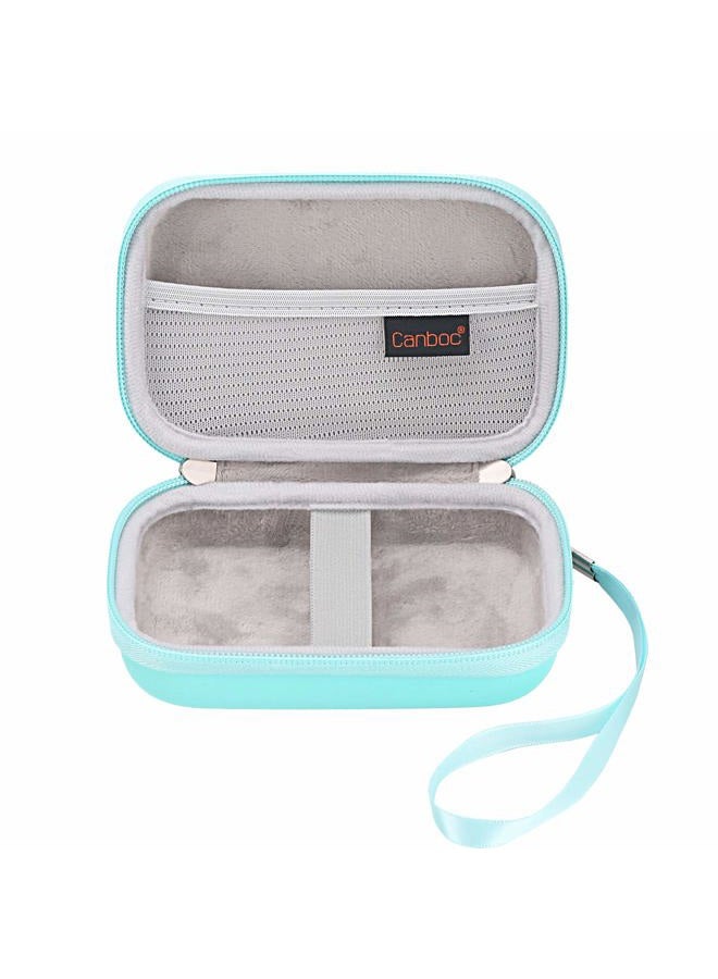 Canboc Digital Camera Case for CAMKORY/Sevenat/Lecran/Besungo/VAHOIALD/BEVLXNIV/IWEUKJLO Video Vlogging Camera and Other Compact Portable Mini Teens Cameras, Mesh Bag fit Cable, Green - Image 3