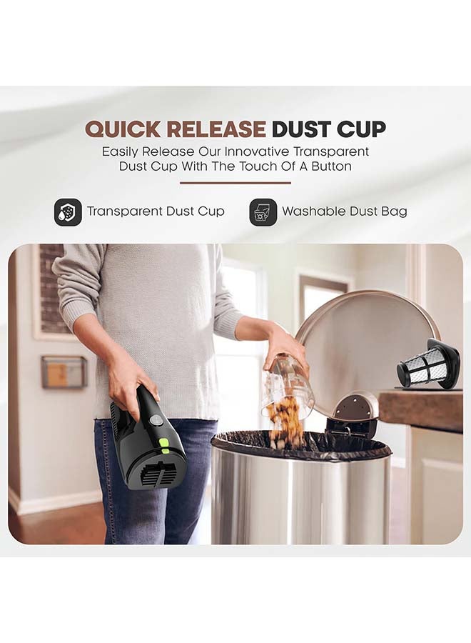 NIKAI 2 in 1 Upright & Handheld Vacuum Cleaner | 600W High-Powered Suction | Lightweight Stick & Handheld Design | Washable Dust Bag | HEPA Filter & Mesh Filtration 600 W NVC320H1 Muticolour - Image 5