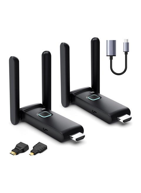Wireless HDMI Transmitter and Receiver, HDMI Wireless Remote Adapter Plug and Play 50M