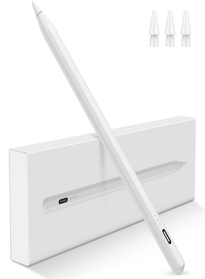 Xiron Stylus Pen for iPad 2025-2018, 15 Mins Fast Charge Pencil for iPad A16 11th/10th/9-6th Generation, Air M3 M2 11"/13"/5/4/3, Pro M4 11"/12.9"/13", Mini A17 Pro/6/5th, Tilt Sensitivity & Palm Rejection - Image 1