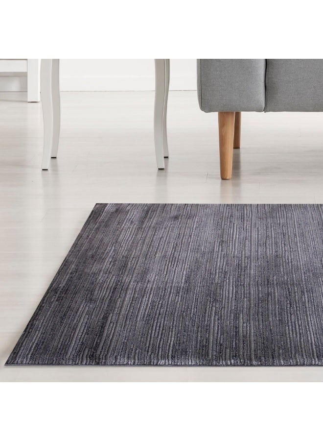 Handpicked Furniture Neutral Grey Rug, Ultra Soft Area Carpets For Bed Room, Living Room, And Dining Room, Antislip Floor Carpets, Easy To Clean, Made In Turkey, Rectangle - Image 2