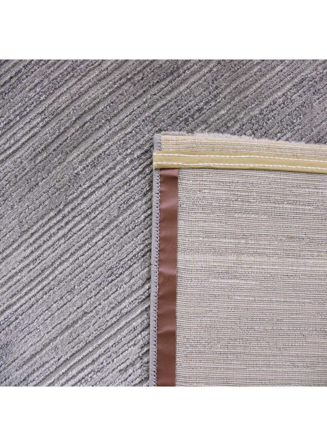 Handpicked Furniture Neutral Grey Rug, Ultra Soft Area Carpets For Bed Room, Living Room, And Dining Room, Antislip Floor Carpets, Easy To Clean, Made In Turkey, Rectangle - Image 5