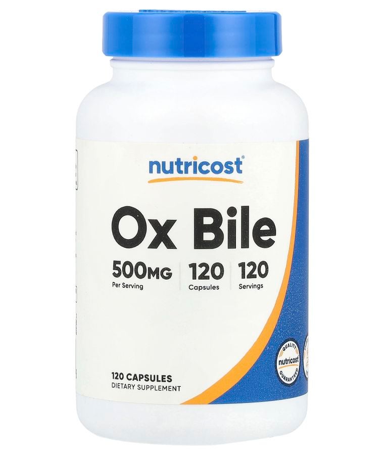Ox Bile 500 mg 120 Capsules