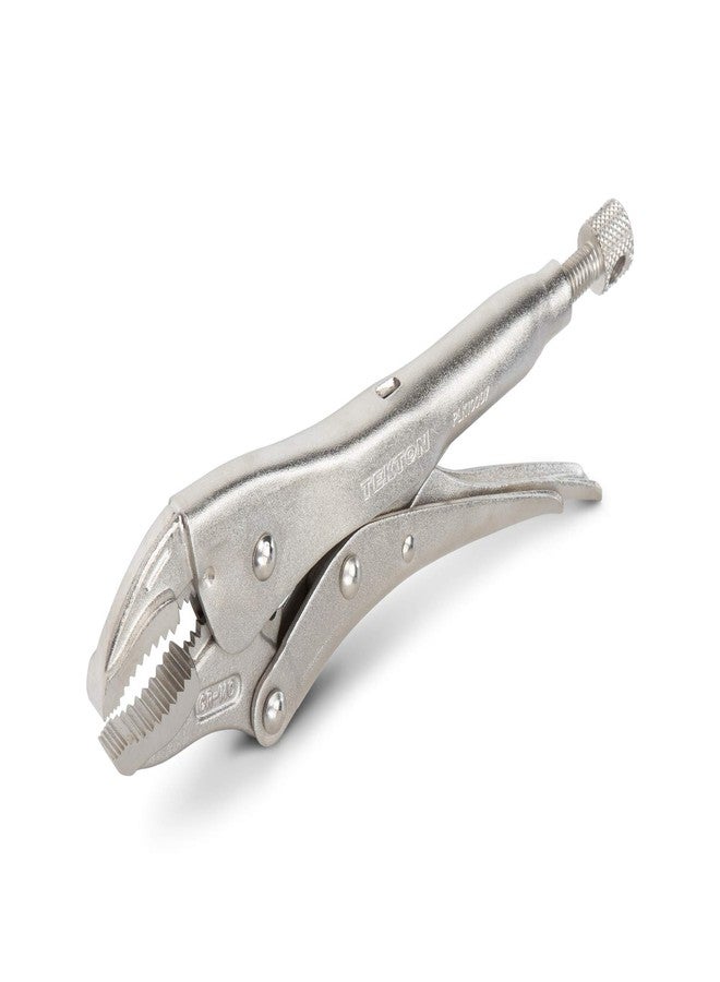 TEKTON 7 Inch Curved Jaw Locking Pliers | PLK10007 - Image 1