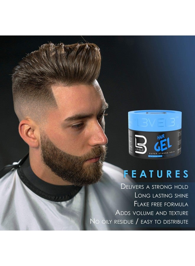 لمستوى 3 L3 - جل شعر - تثبيت قوي للغاية - خالٍ من القشرة - لمعان يدوم طويلًا - للرجال والنساء - جل المستوى 3 - يضيف كثافة وملمسًا للشعر - Image 5