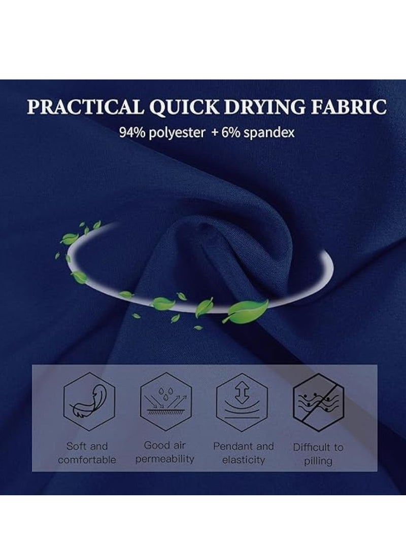 GUDOO Scrubs for Women Men Set - Stretch Top and Cargo Pants with Multi Pocket for Nurse - Image 2