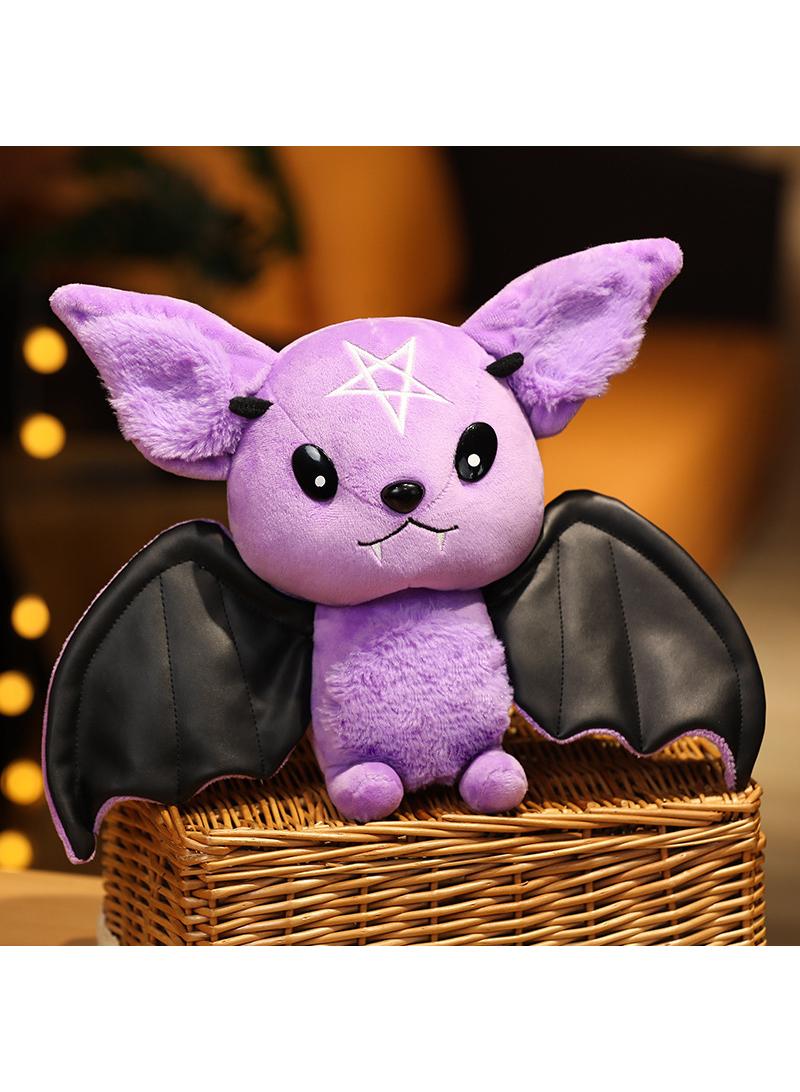 general Creative Doll Dark Series Plush Toy Purple Bat Gift For Kids Boys Girls Children's Day Birthday Gift