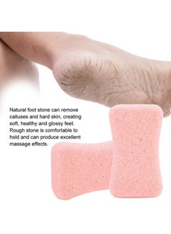 ZJchao Pumice Stone For Feet 4Pcs Callus Remover And Foot Scrubber Pedicure Exfoliator Tool Hard Skin Callus Remover And Scrubber Portable Foot File Exfoliation To Remove Dead Skin (Pink)  - Image 4