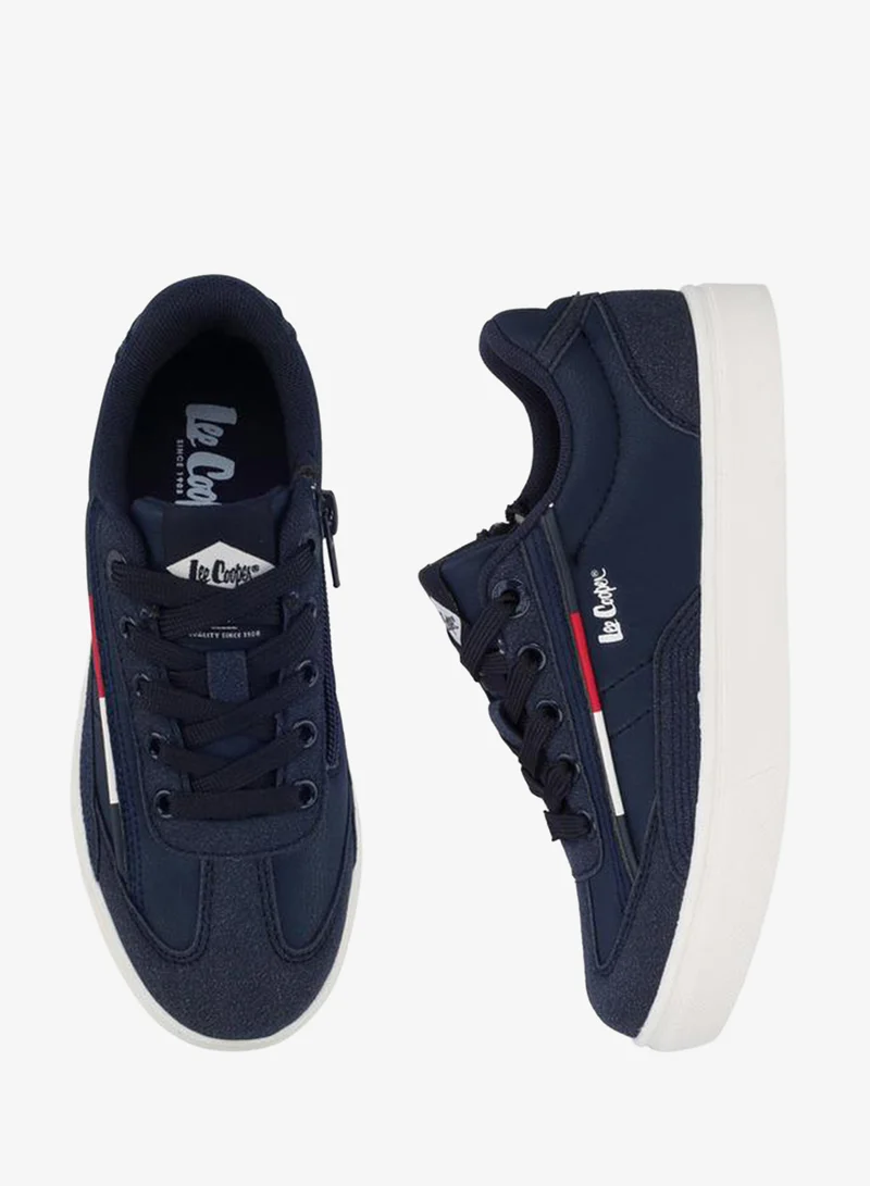 Lee Cooper Boys Lace-Up Ankle School Sneakers