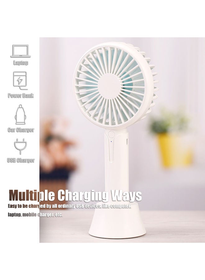 NIBEMINENT Portable Mini Cooling Fan H21482GY_JX Grey/White - Image 2