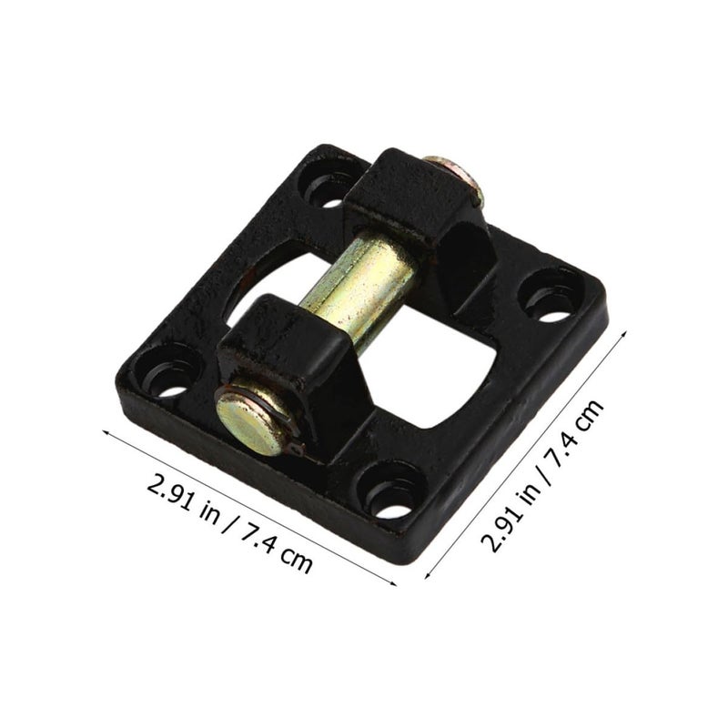 Pneumatic Cylinder Mounting Bracket Pivot Clevis Holder Base with 4 Bolt Holes Industrial Automation Accessory - Image 3