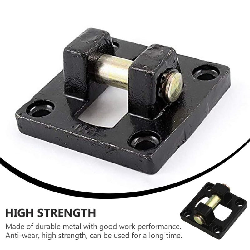 Pneumatic Cylinder Mounting Bracket Pivot Clevis Holder Base with 4 Bolt Holes Industrial Automation Accessory - Image 4