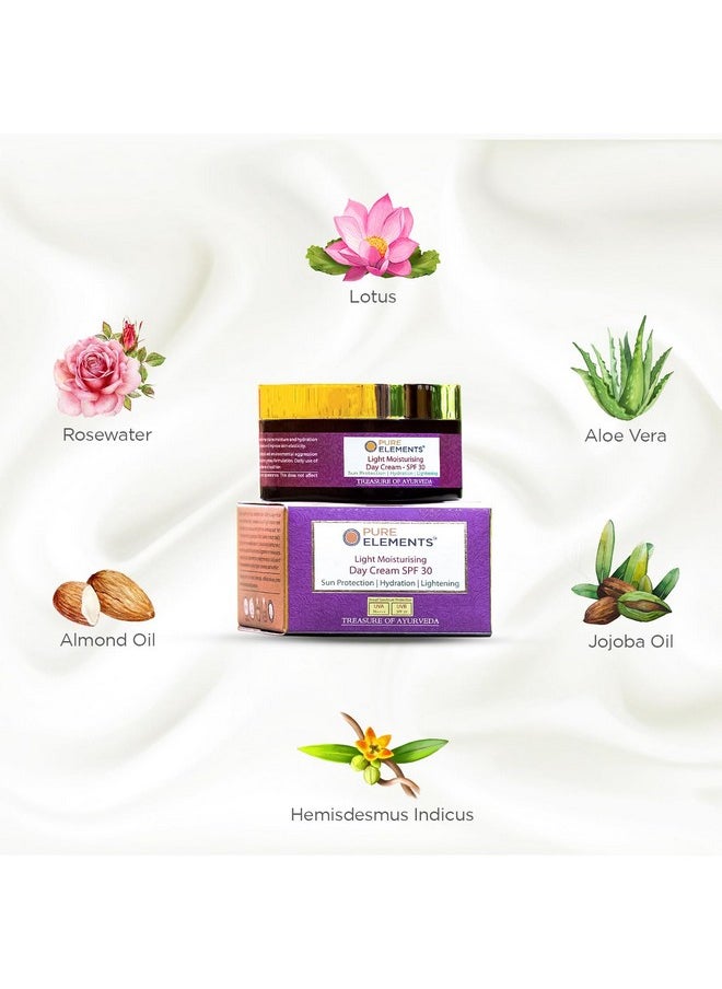 Pure Elements Light Moisturising Day Cream With Spf 30 | Lightweight Silicon & Chemical Free | All Skin Types 80G  - Image 3
