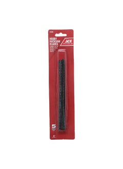 ACE 5-Piece Hobby Hacksaw Blades Black 24.384 x 0.762 x 5.588 cm 25348  - Image 2
