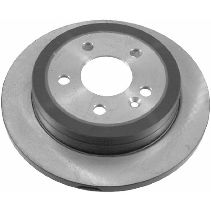 rayihni febi bilstein 21923 Brake Disc Set 2 Brake Disc rear full No of Holes 5 - Image 2