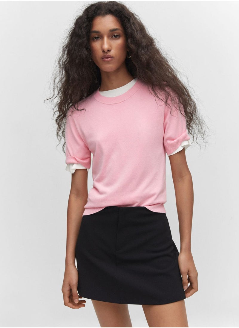 MANGO - Round Neck Sweater - Image 1