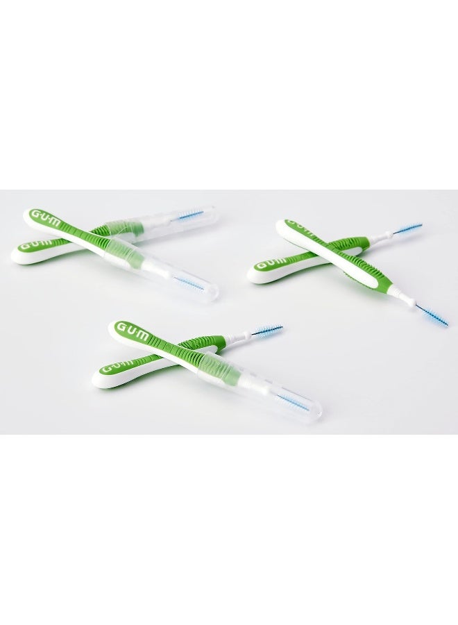 Gum Trav-Ler Plaque Removal-Tapered Interdental Brush - Green - Image 2